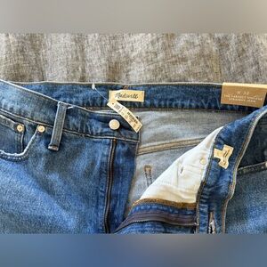 NWT Madewell The Perfect Vintage Straight Jean Earleood Wash